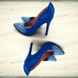Erksinised kivikestega kingad 💎👠 SOODUSHIND!
