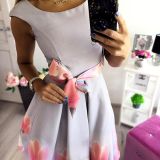 🌸🌷Erksate värviliste lillekestega kleidike🌸🌷