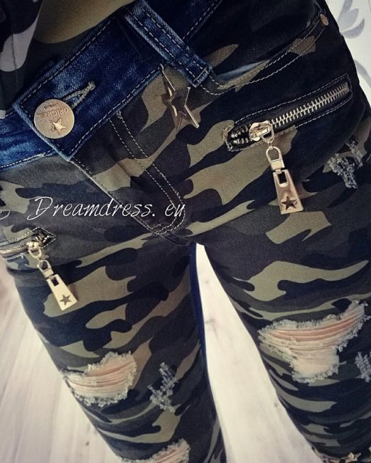 Camo jeans 🌟⚜