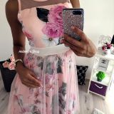 Stretsh kangast lilleline kleidike🌷👗(Värvivalik)✨