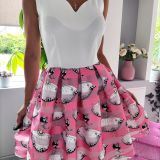 Pidulik kleit efektse seelikuosaga✨👝👗