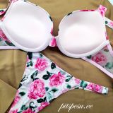 Siidine pesukomplekt Floral Love