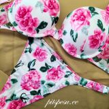 Siidine pesukomplekt Floral Love