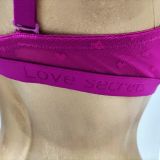 Needitud pärlitega lilla pesukomplekt (push up)
